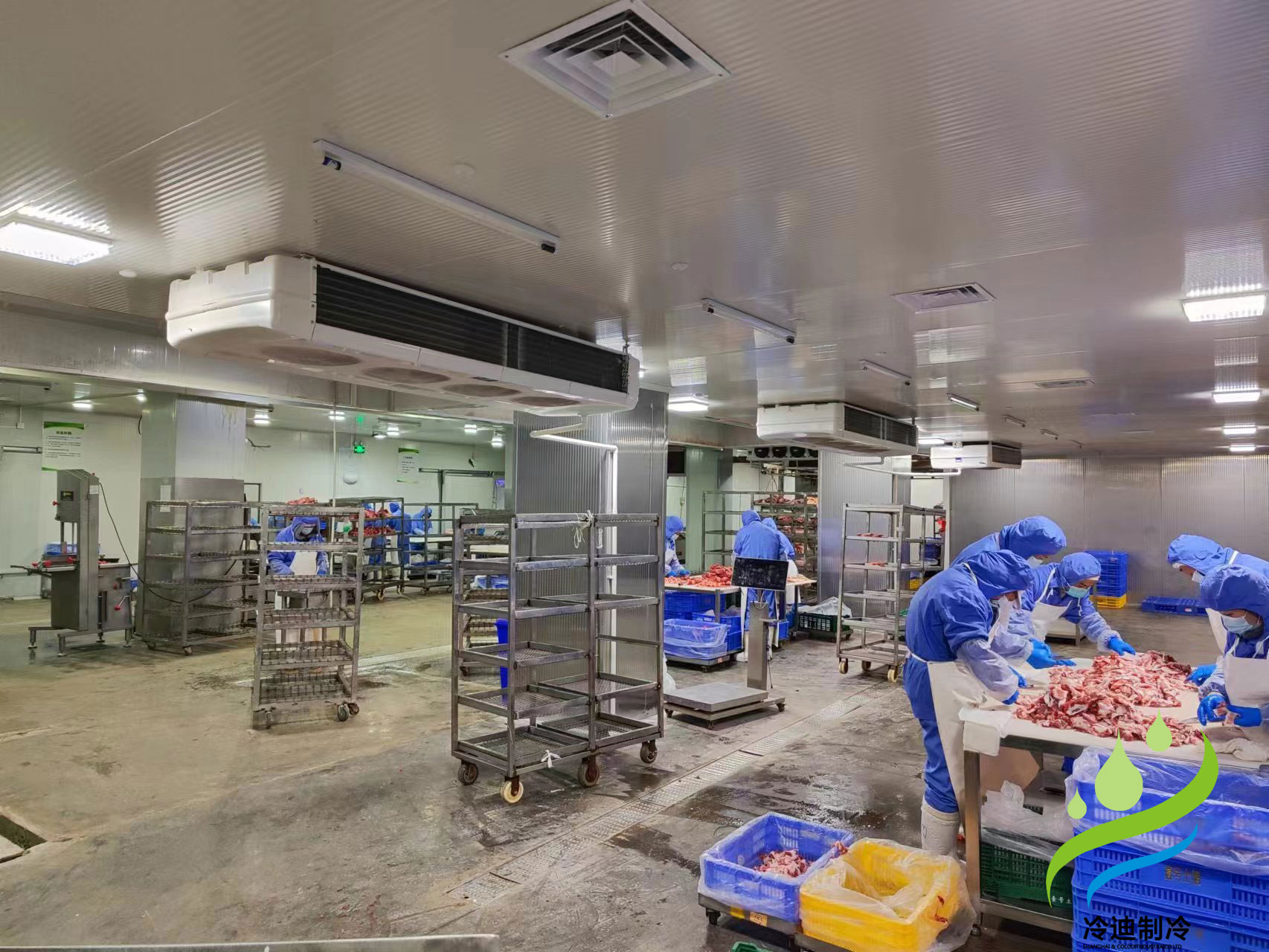 壹號食品蘇州車間冷庫工程安裝(圖1) 壹號食品蘇州車間冷庫工程安裝(圖1)